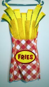 Strój Frytki