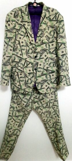 Strój Garnitur w Dolary